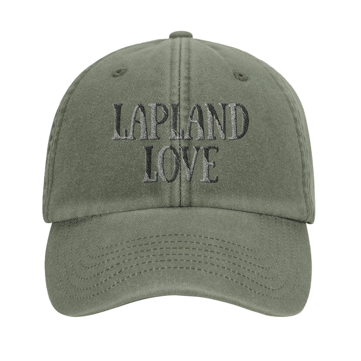Lapland Love - Vintage Cotton Dad Hat - Rather Be In Finland
