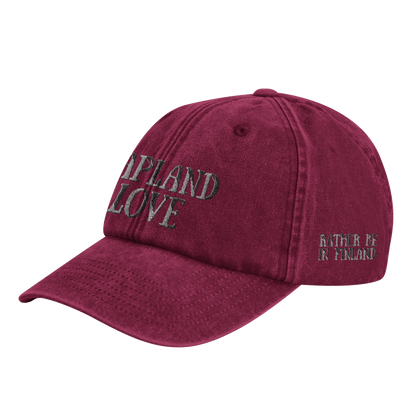 Lapland Love - Vintage Cotton Dad Hat - Rather Be In Finland