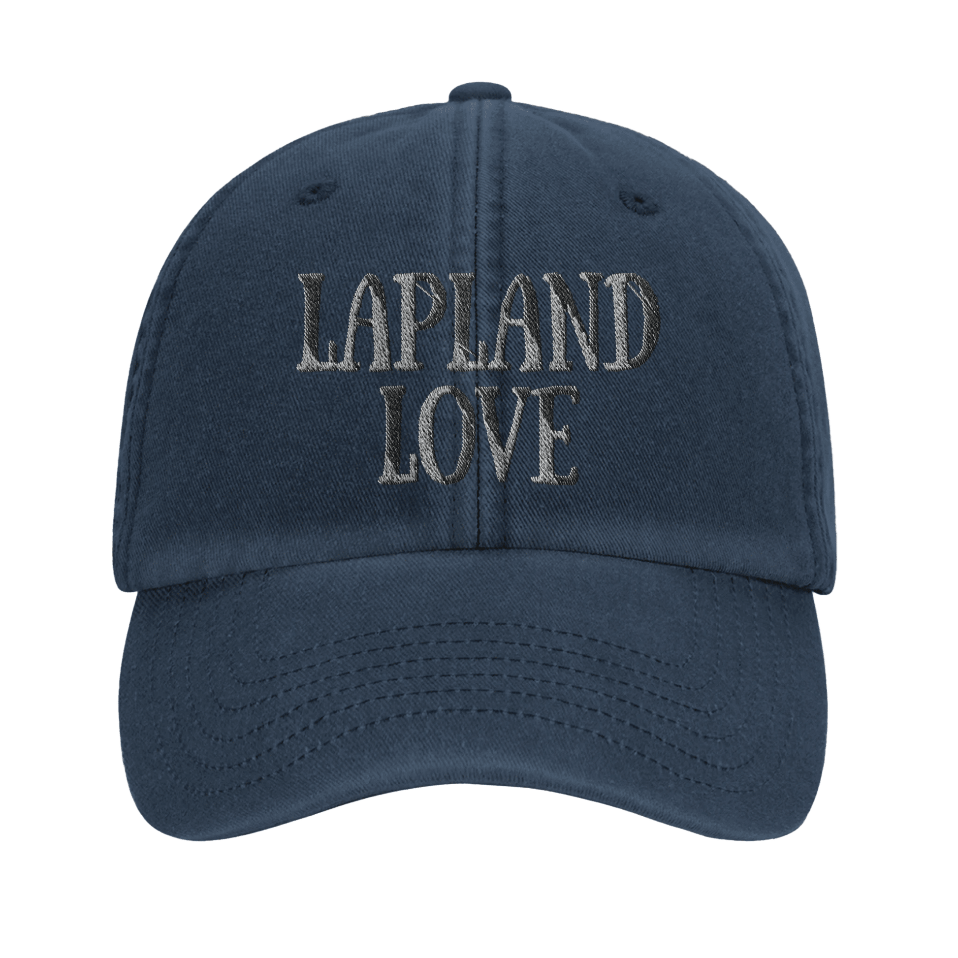 Lapland Love - Vintage Cotton Dad Hat - Rather Be In Finland