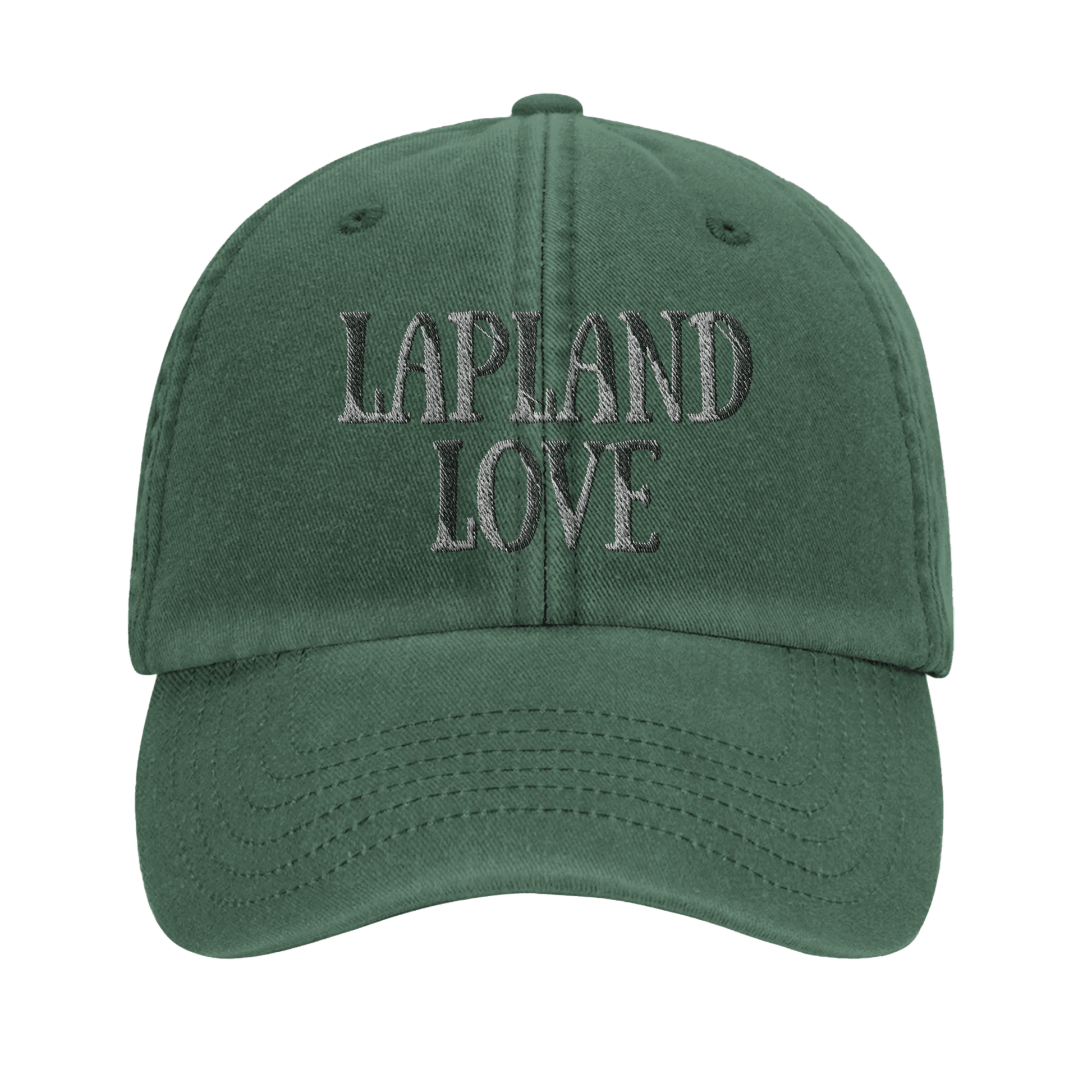 Lapland Love - Vintage Cotton Dad Hat - Rather Be In Finland