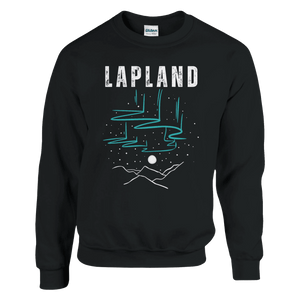 Photo du produit : sweat-shirt au motif « Lapland Northern Lights » de Rather Be in Finland