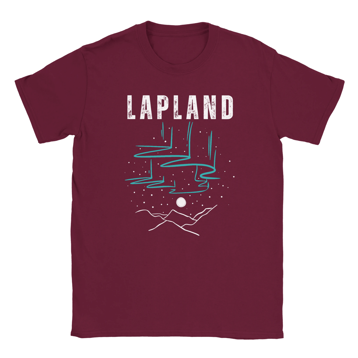 Lapland Northern Lights - T-shirt - Rather Be In Finland