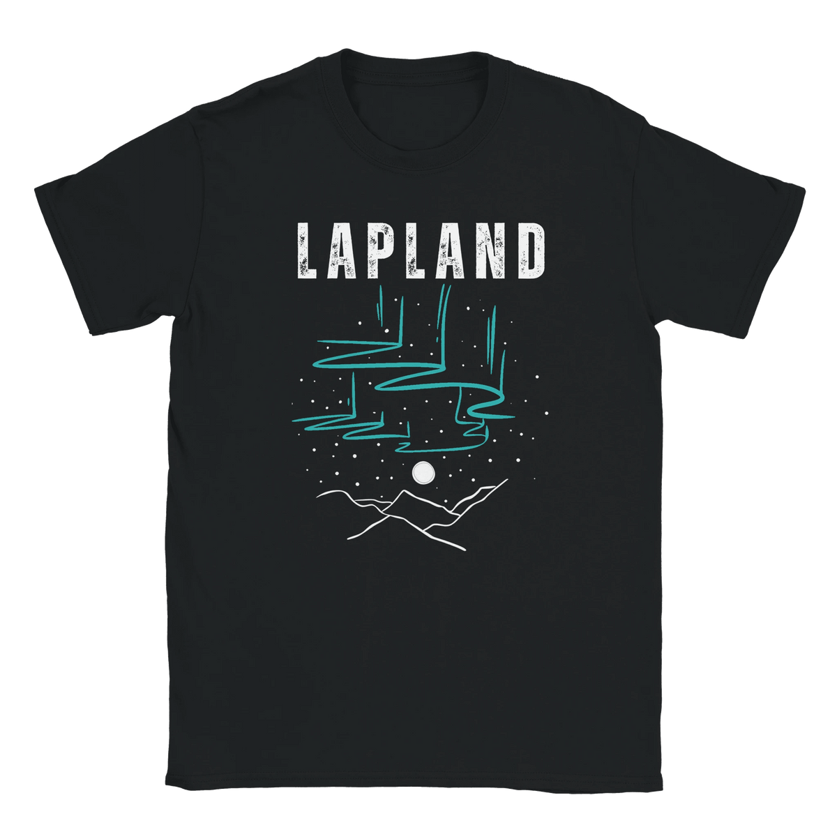 Lapland Northern Lights - T-shirt - Rather Be In Finland
