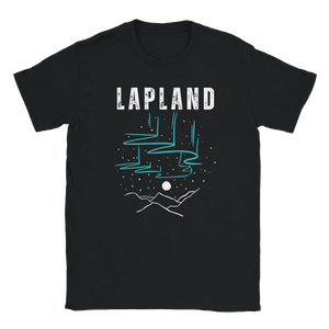 Photo du produit : t-shirt au motif « Lapland Northern Lights » de Rather Be in Finland