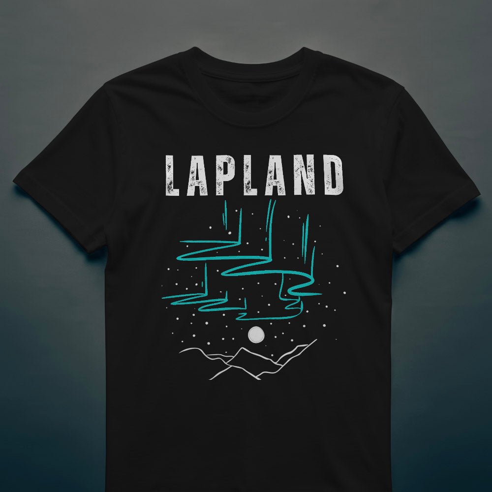 Lapland Northern Lights - T-shirt - Rather Be In Finland