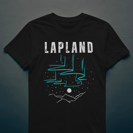 Lapland Northern Lights - T-shirt - Rather Be In Finland