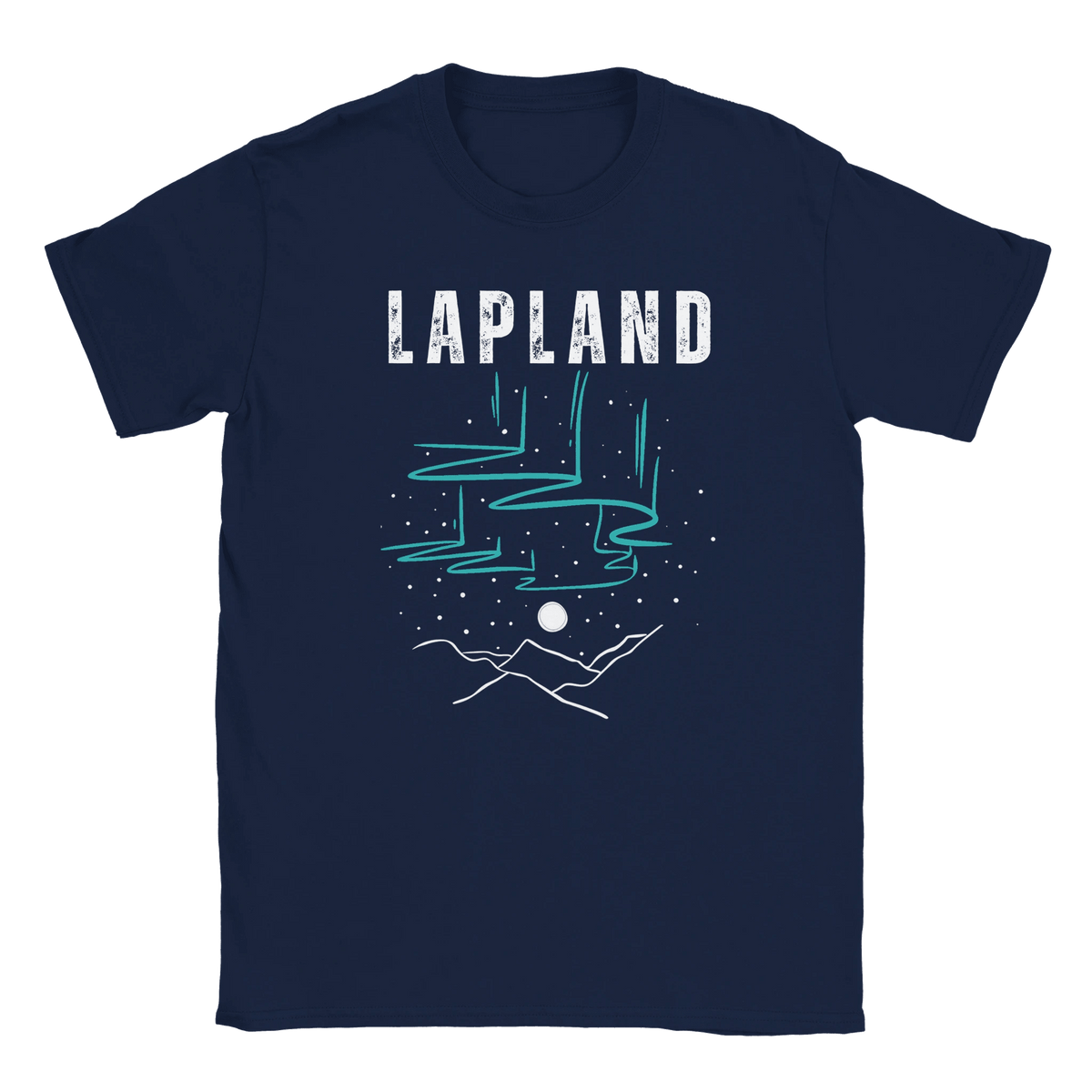 Lapland Northern Lights - T-shirt - Rather Be In Finland