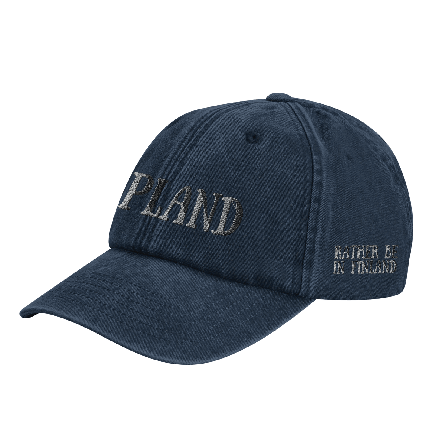 Lapland - Vintage Cotton Dad Hat - Rather Be In Finland