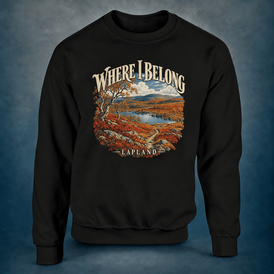 Lapland - Where I Belong - Sweatshirt - Rather Be In Finland