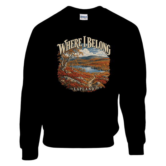 Lapland - Where I Belong - Sweatshirt - Rather Be In Finland