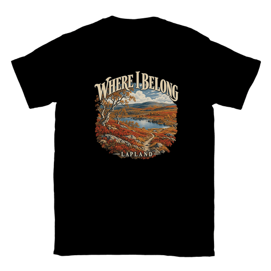 Lapland - Where I Belong - T-shirt - Rather Be In Finland