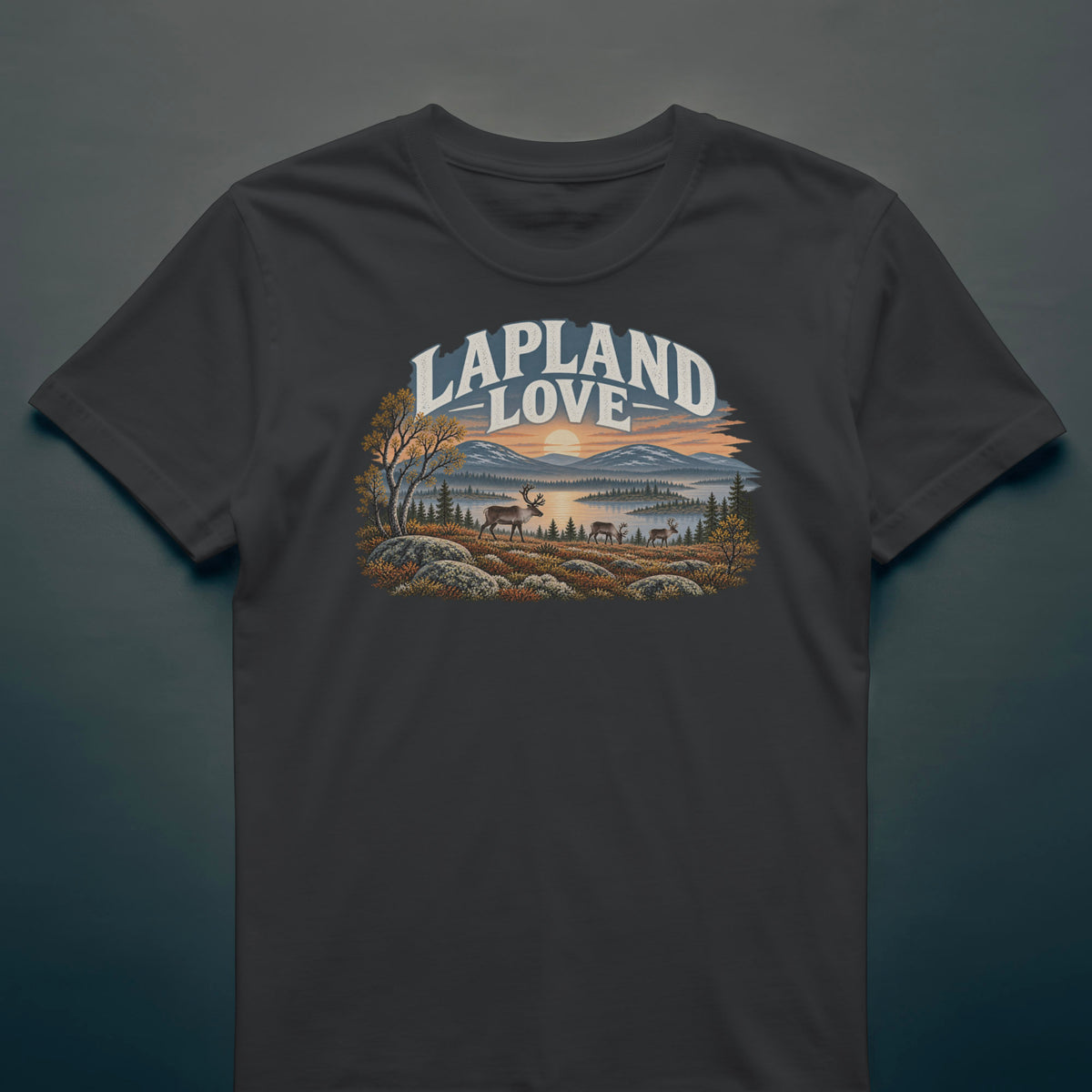 Lapland Love Finnish Reindeer - T-shirt