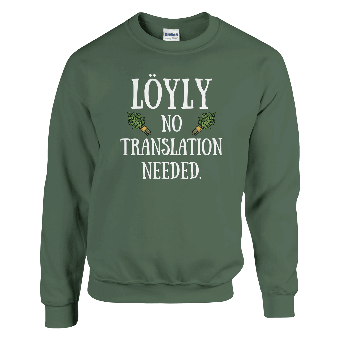 Löyly No Translation Needed - Sweatshirt - Rather Be In Finland
