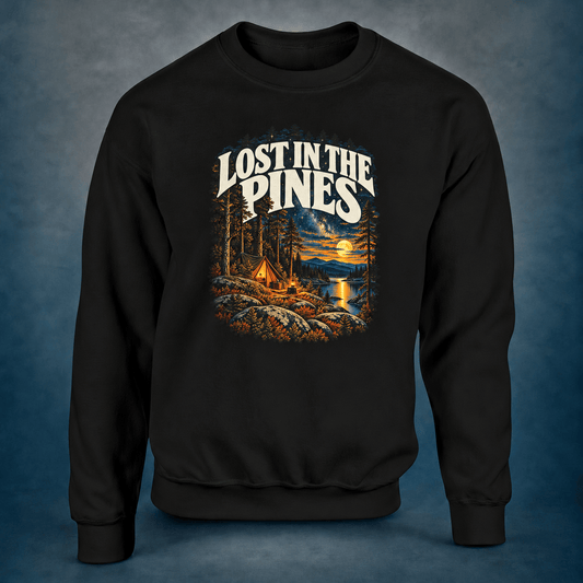 Lost In The Pines - Sweatshirt - Rather Be In Finland