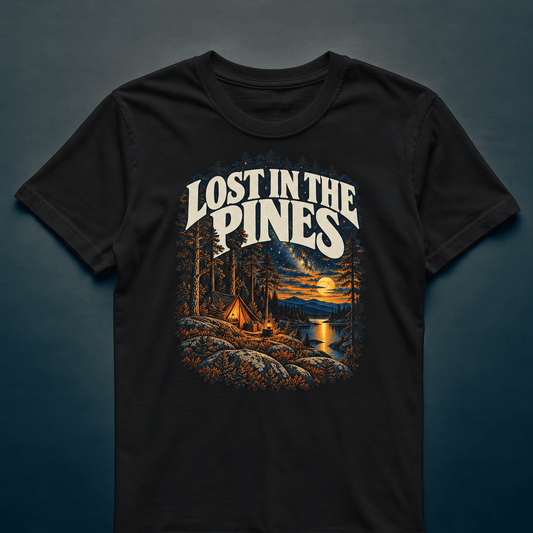 Lost In The Pines - T-shirt - Rather Be In Finland