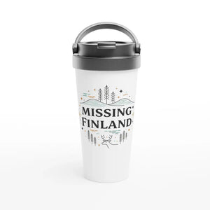 Photo du produit : gobelet isotherme au motif « Missing Finland » de Rather Be in Finland