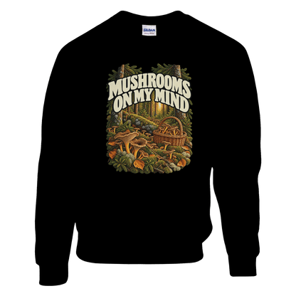 Mushrooms On My Mind - Sweatshirt - Rather Be In Finland