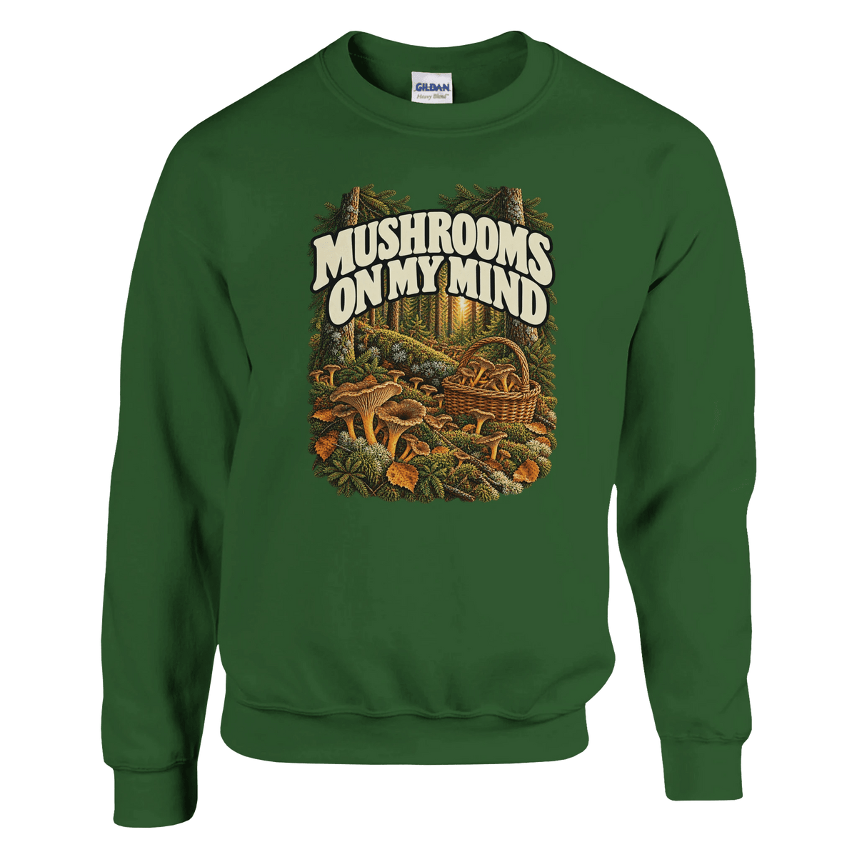 Mushrooms On My Mind - Sweatshirt - Rather Be In Finland