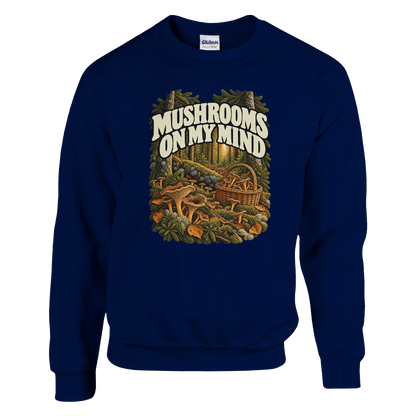 Mushrooms On My Mind - Sweatshirt - Rather Be In Finland