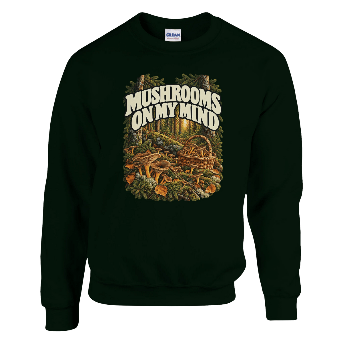 Mushrooms On My Mind - Sweatshirt - Rather Be In Finland