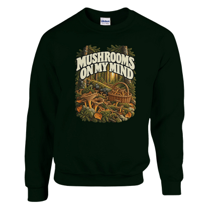 Mushrooms On My Mind - Sweatshirt - Rather Be In Finland