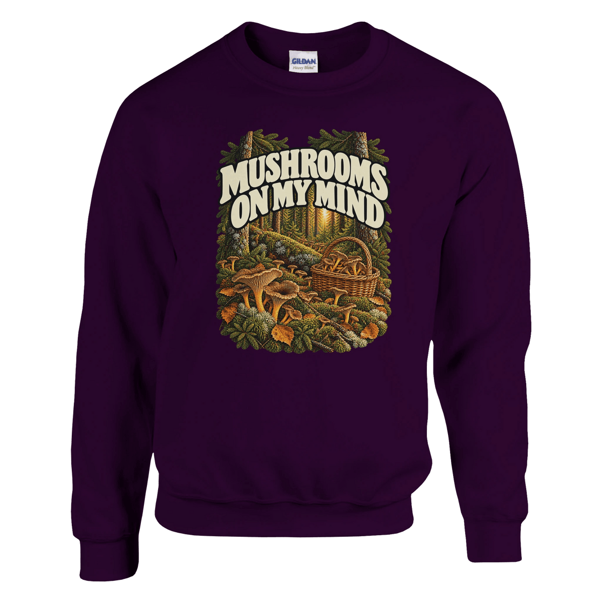 Mushrooms On My Mind - Sweatshirt - Rather Be In Finland