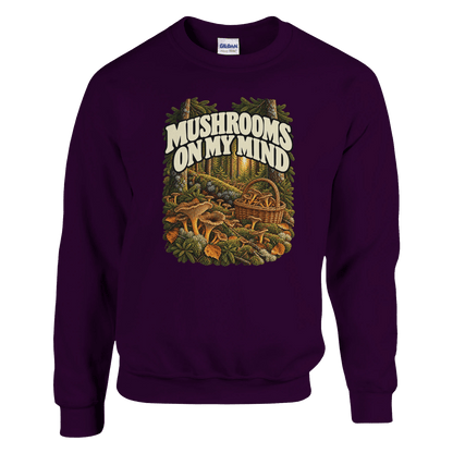 Mushrooms On My Mind - Sweatshirt - Rather Be In Finland