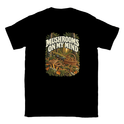 Mushrooms On My Mind - T-shirt - Rather Be In Finland