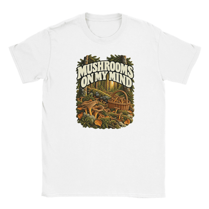 Mushrooms On My Mind - T-shirt - Rather Be In Finland