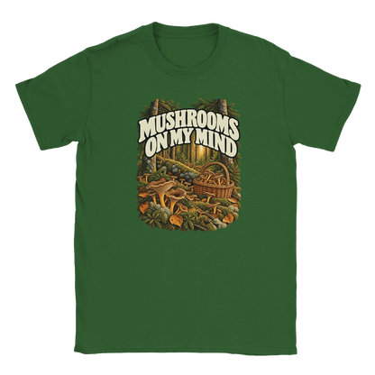 Mushrooms On My Mind - T-shirt - Rather Be In Finland