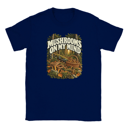Mushrooms On My Mind - T-shirt - Rather Be In Finland