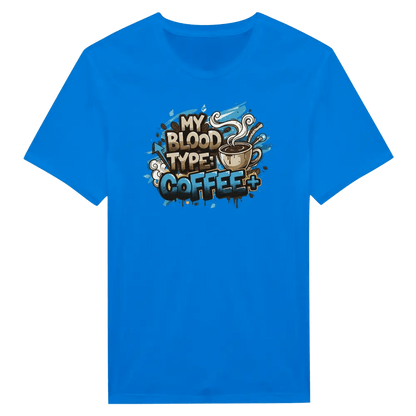 My Blood Type: Coffee+ - T-shirt - Rather Be In Finland
