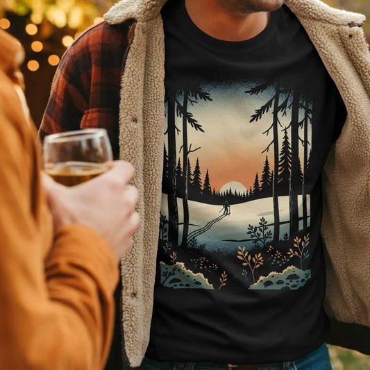 Nordic Cross-Country - T-shirt - Print Material - Rather Be In Finland