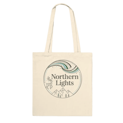 Northern Lighst Design - Premium Tote Bag - Rather Be In Finland