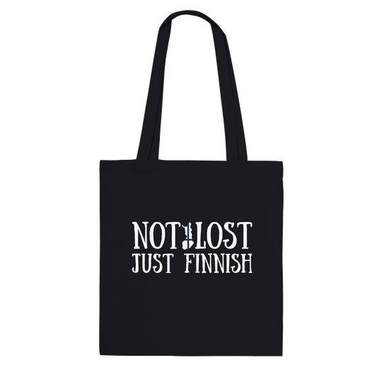 Not Lost Just Finnish - Premium Tote Bag - Rather Be In Finland