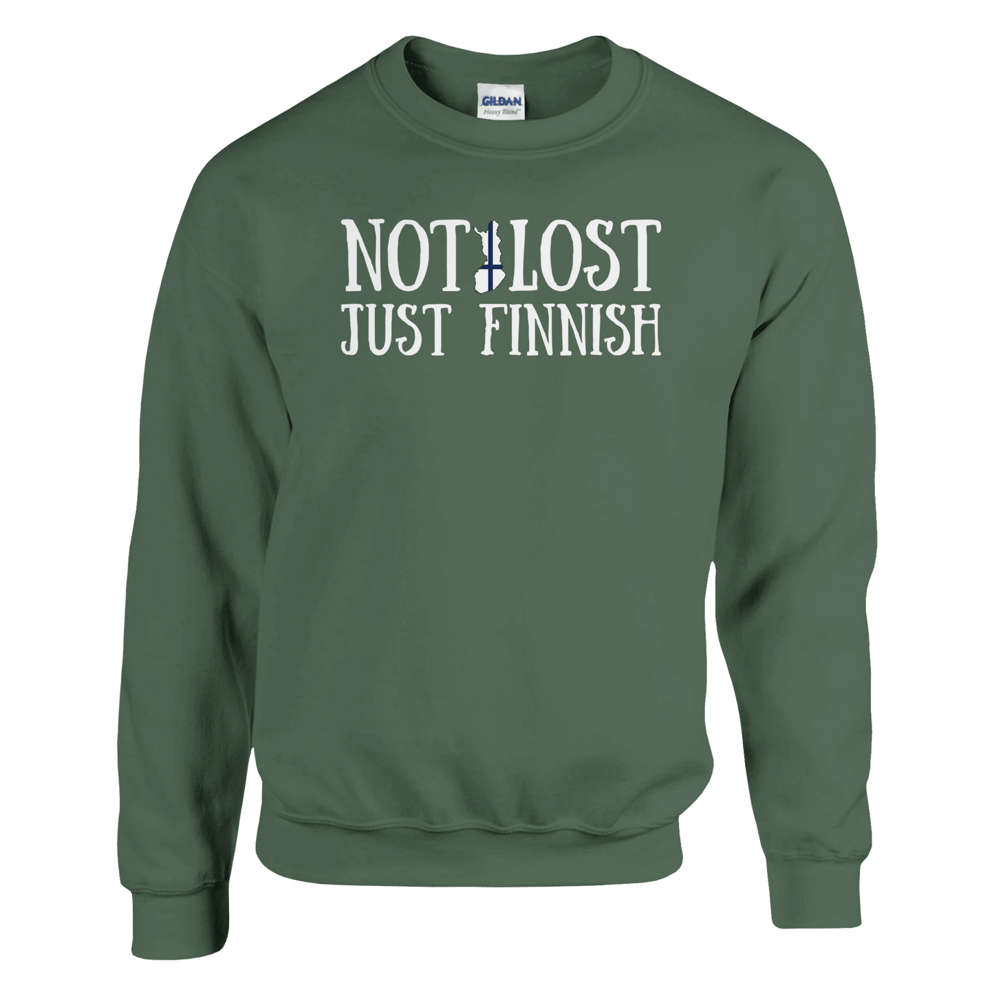 Not Lost Just Finnish - Sweatshirt - Rather Be In Finland