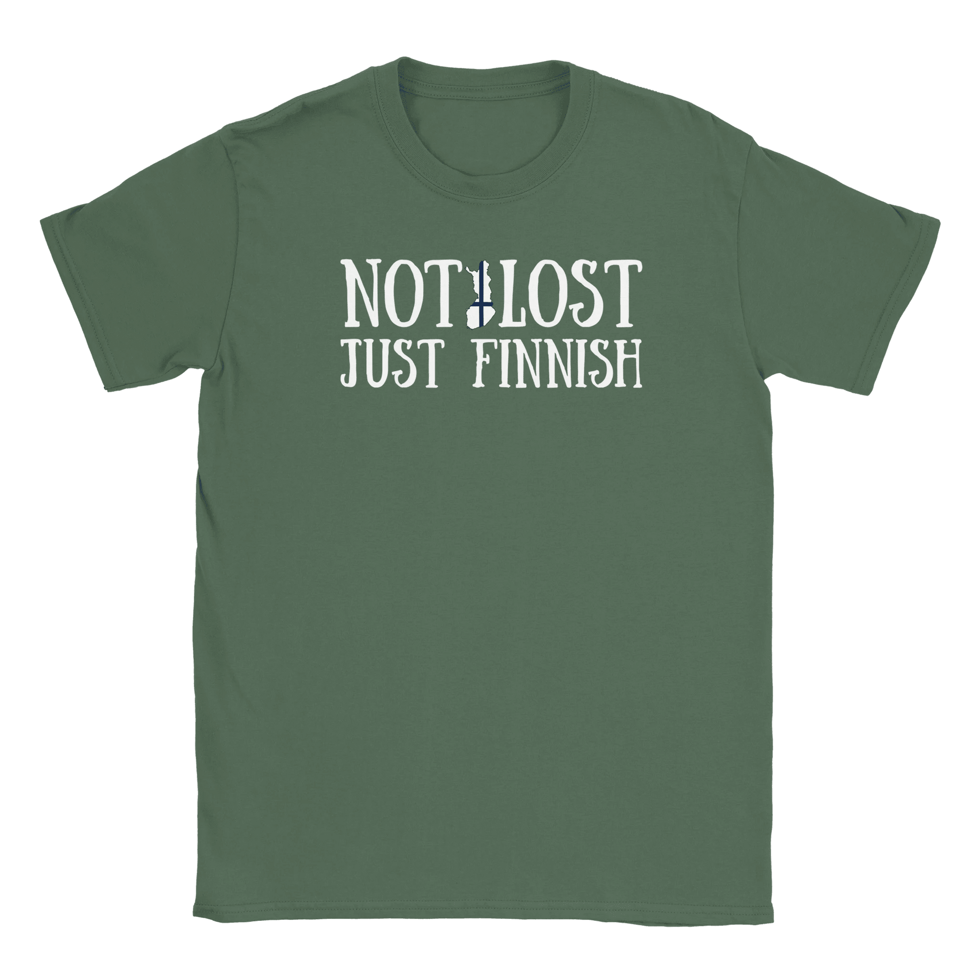 Not Lost Just Finnish - T-shirt - Rather Be In Finland