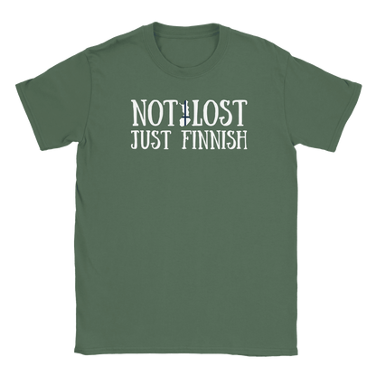 Not Lost Just Finnish - T-shirt - Rather Be In Finland
