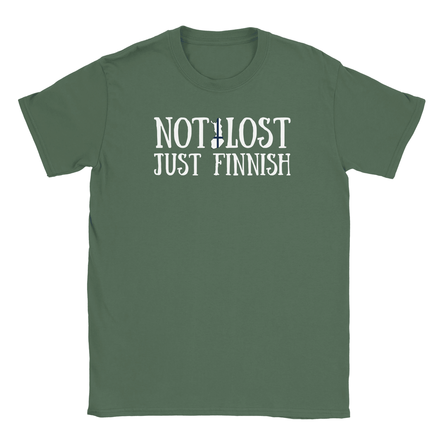 Not Lost Just Finnish - T-shirt - Rather Be In Finland