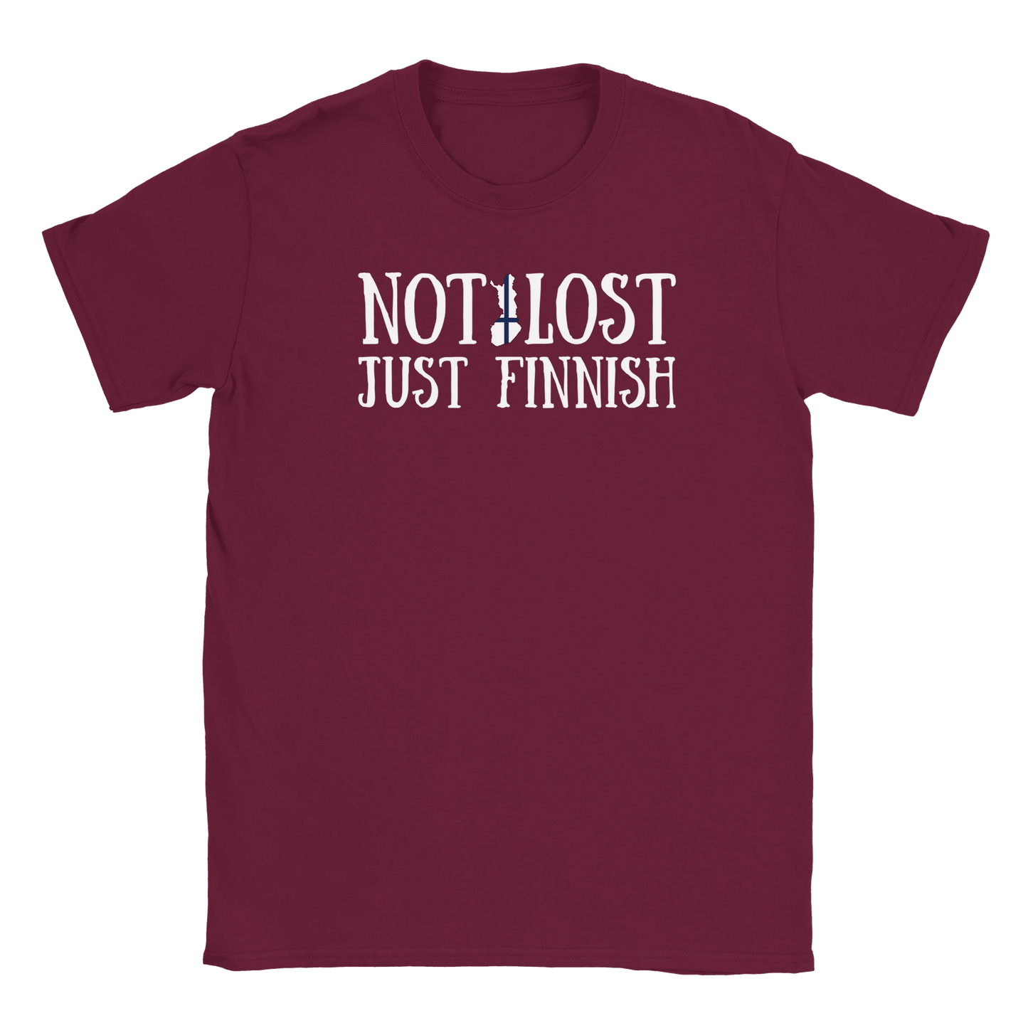 Not Lost Just Finnish - T-shirt - Rather Be In Finland