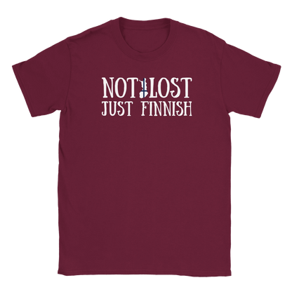 Not Lost Just Finnish - T-shirt - Rather Be In Finland