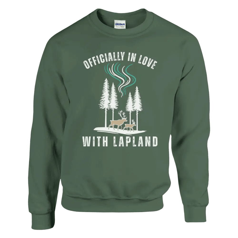 Officially In Love With Lapland - Sweatshirt - Rather Be In Finland