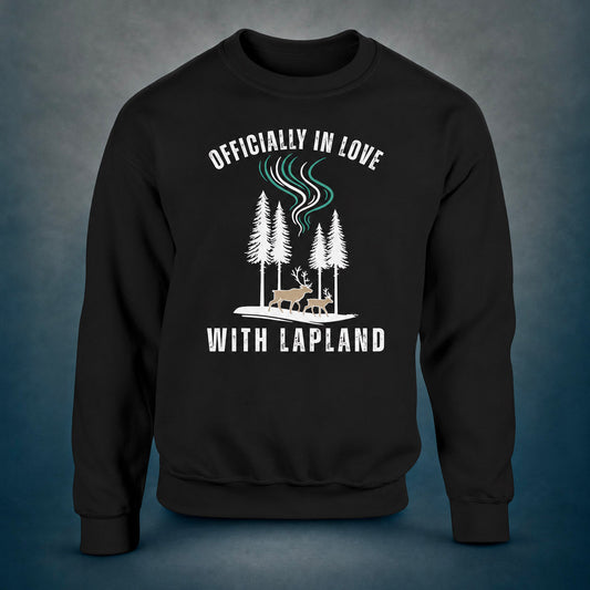 Officially In Love With Lapland - Sweatshirt - Rather Be In Finland