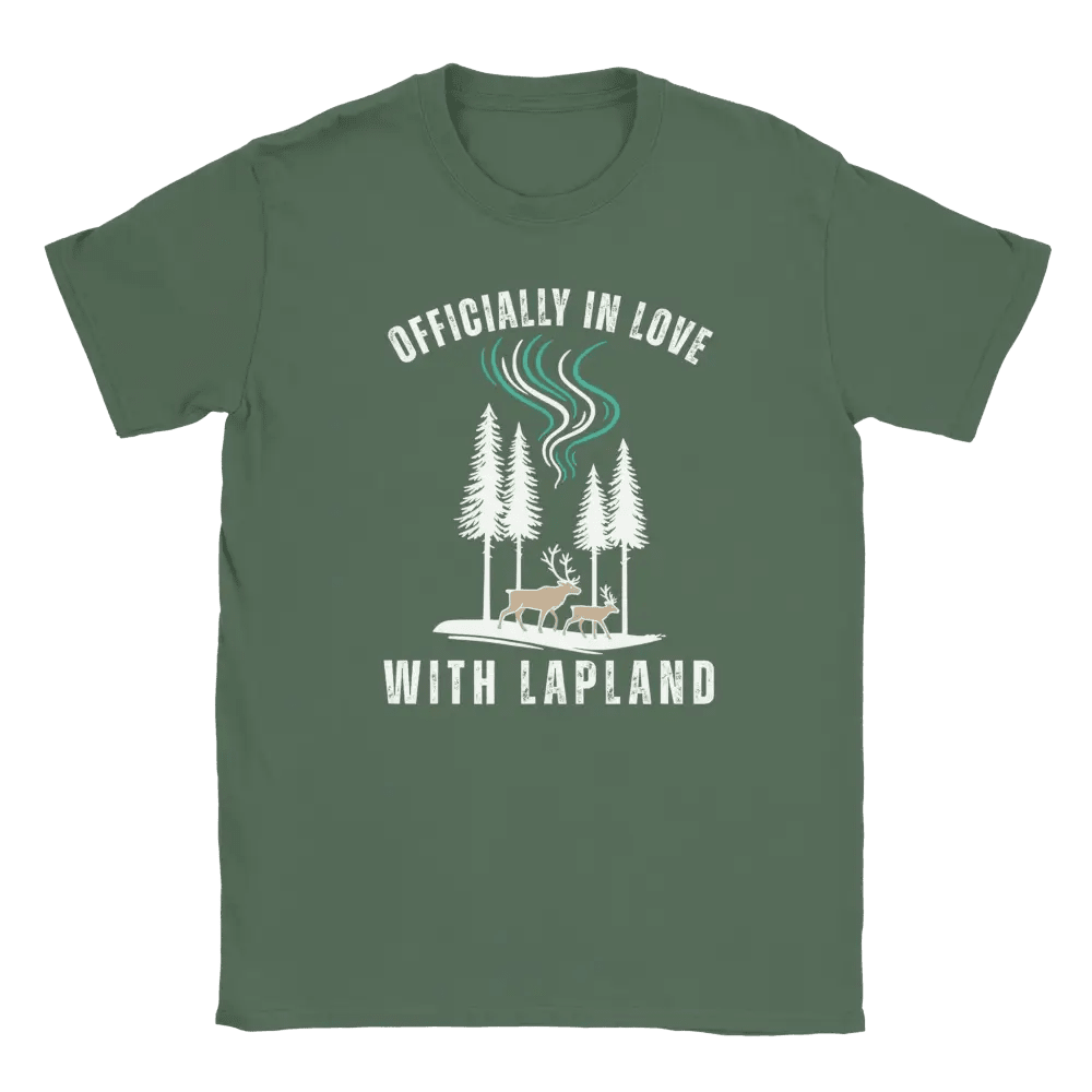 Officially In Love With Lapland - T-shirt - Rather Be In Finland