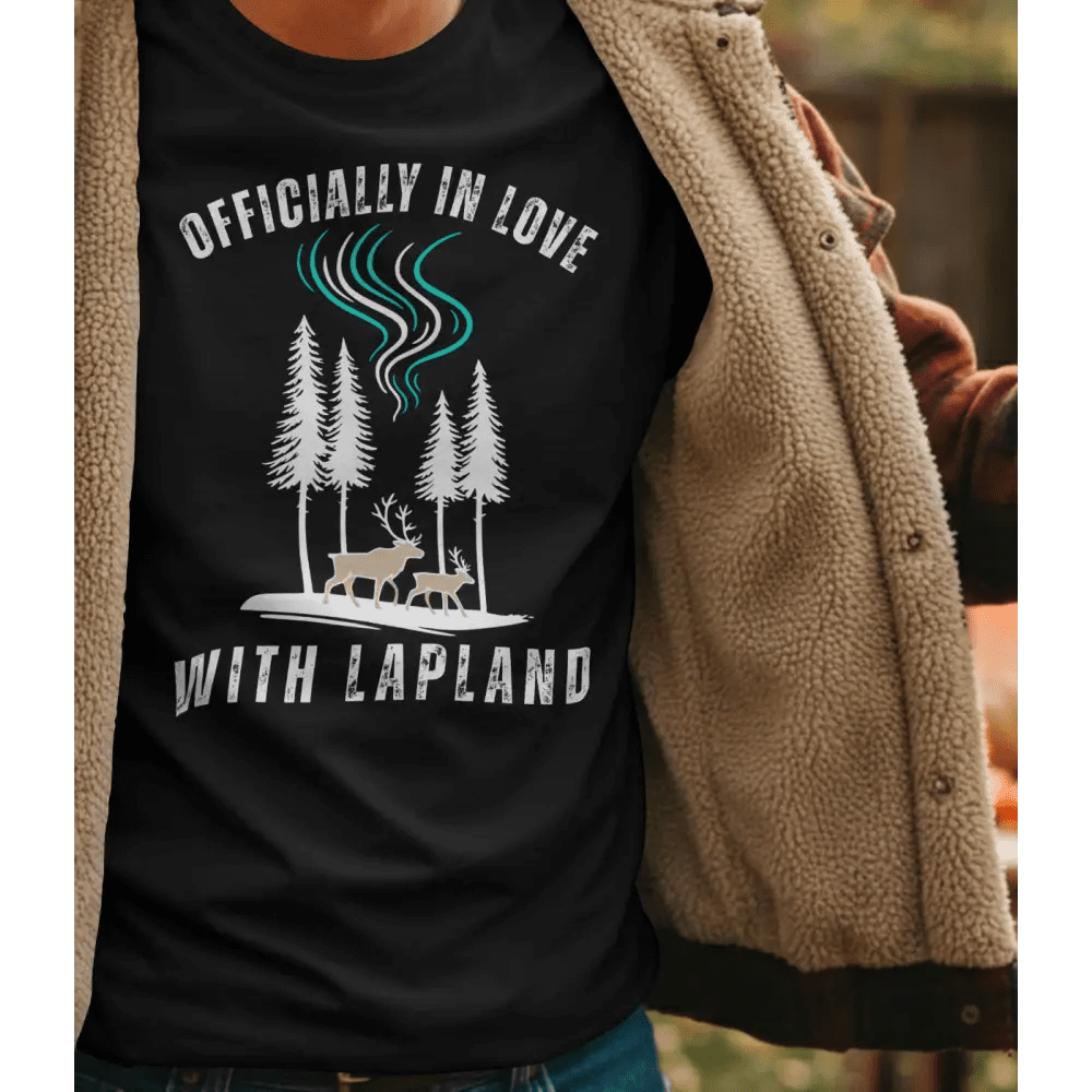 Officially In Love With Lapland - T-shirt - Rather Be In Finland