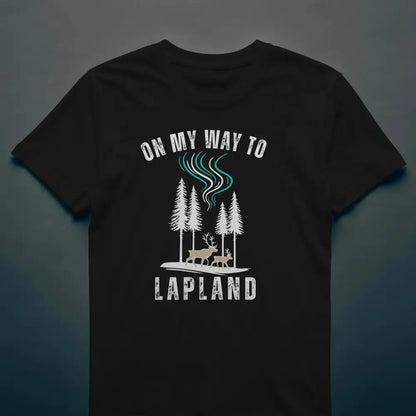 On My Way to Lapland – Finland T-Shirt - Rather Be In Finland
