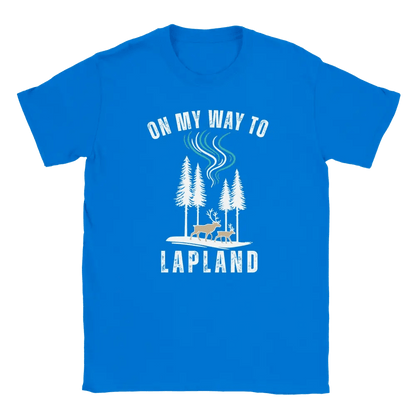 On My Way to Lapland – Finland T-Shirt - Rather Be In Finland