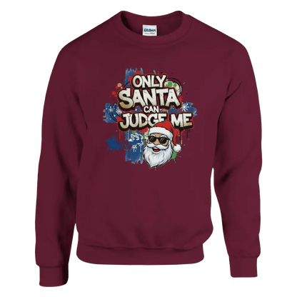 Only Santa Can Judge Me - Sweatshirt - Rather Be In Finland