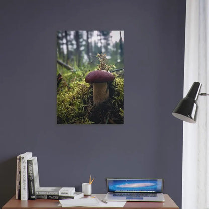 Perfect porcini mushroom in a Finnish forest - Poster - Rather Be In Finland