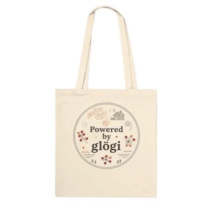 Powered by Glögi - Premium Tote Bag - Rather Be In Finland